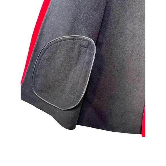 Talbots Womens Wool Blend Jacket Size 2 Petite Red - Italian Fabric Nylon & Cash - Picture 8 of 11